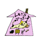 猫達とのダジャレ日常（個別スタンプ：24）