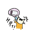 猫達とのダジャレ日常（個別スタンプ：36）