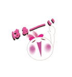 雪ウサ2～オーバーリアクション～（個別スタンプ：2）
