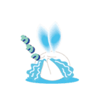 雪ウサ2～オーバーリアクション～（個別スタンプ：15）