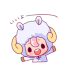 もこもこラムくん（個別スタンプ：19）