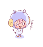 もこもこラムくん（個別スタンプ：35）