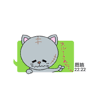 やんちゃ猫の肉球スタンプ！（個別スタンプ：2）