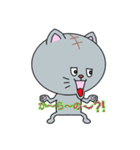 やんちゃ猫の肉球スタンプ！（個別スタンプ：10）