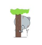 やんちゃ猫の肉球スタンプ！（個別スタンプ：12）