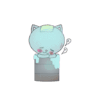 やんちゃ猫の肉球スタンプ！（個別スタンプ：16）