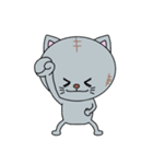 やんちゃ猫の肉球スタンプ！（個別スタンプ：22）