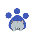 やんちゃ猫の肉球スタンプ！（個別スタンプ：24）