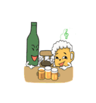 ビールジョッキちゃん（個別スタンプ：7）