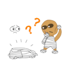 透明人間の一日（個別スタンプ：24）
