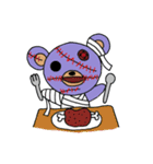 ゾンビックマ Zombie Teddy Bears（個別スタンプ：2）