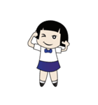 My name is Malee Girl Student（個別スタンプ：36）