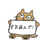 カンペ猫（個別スタンプ：13）