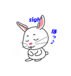 白うさぎパンク（個別スタンプ：7）