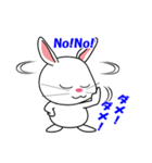 白うさぎパンク（個別スタンプ：11）