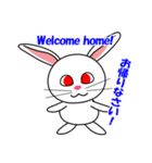 白うさぎパンク（個別スタンプ：15）