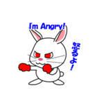 白うさぎパンク（個別スタンプ：20）
