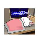 白うさぎパンク（個別スタンプ：28）
