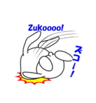 白うさぎパンク（個別スタンプ：32）