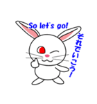白うさぎパンク（個別スタンプ：33）