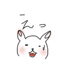 ゆるいねこときどきうさぎの返事（個別スタンプ：27）
