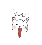 ゆるいねこときどきうさぎの返事（個別スタンプ：28）