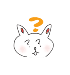 ゆるいねこときどきうさぎの返事（個別スタンプ：32）