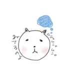 ゆるいねこときどきうさぎの返事（個別スタンプ：34）