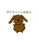 犬三匹（個別スタンプ：36）