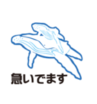 クジラのスタンプ vol.04 白鯨ver（個別スタンプ：12）