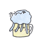 ビールが大好きな「くるみ」の日常（個別スタンプ：9）