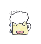 ビールが大好きな「くるみ」の日常（個別スタンプ：10）