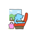 あおいとりの日常（個別スタンプ：12）