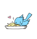 あおいとりの日常（個別スタンプ：28）