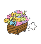 まったりお断り「みっちりねこ」スタンプ（個別スタンプ：38）