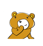 あおりっクマ（個別スタンプ：2）
