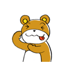 あおりっクマ（個別スタンプ：8）