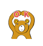 あおりっクマ（個別スタンプ：9）