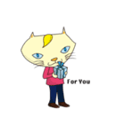 onWon illustration characters（個別スタンプ：34）
