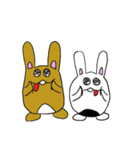 大阪のありえへんうさぎさん（個別スタンプ：4）