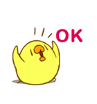 モチノトリのモッチー（個別スタンプ：3）