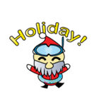 Nicholo,Santa Dwarf from Claus Hill (EN)（個別スタンプ：24）