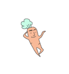 イラっと人参（個別スタンプ：14）