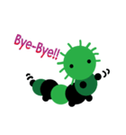 PON-PON green caterpillar（個別スタンプ：2）