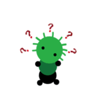 PON-PON green caterpillar（個別スタンプ：12）