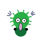 PON-PON green caterpillar（個別スタンプ：15）