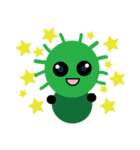 PON-PON green caterpillar（個別スタンプ：19）