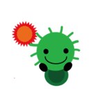 PON-PON green caterpillar（個別スタンプ：31）