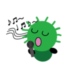 PON-PON green caterpillar（個別スタンプ：36）