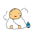 赤ちゃんと小さな男の子（個別スタンプ：13）